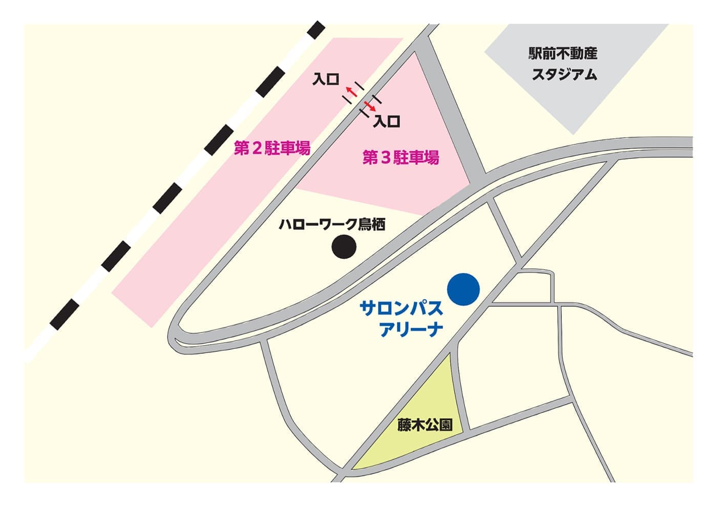 鳥栖市第3駐車場 鳥栖市第2駐車場